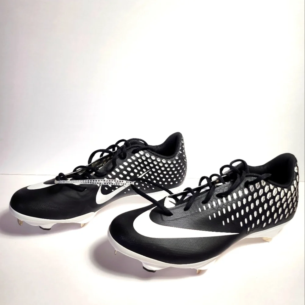 SOLD. NIKE LUNAR VAPOR ULTRAFLY ELITE 2 - LOW METAL BASEBALL CLEATS. Size 12 - Picture 2 of 5